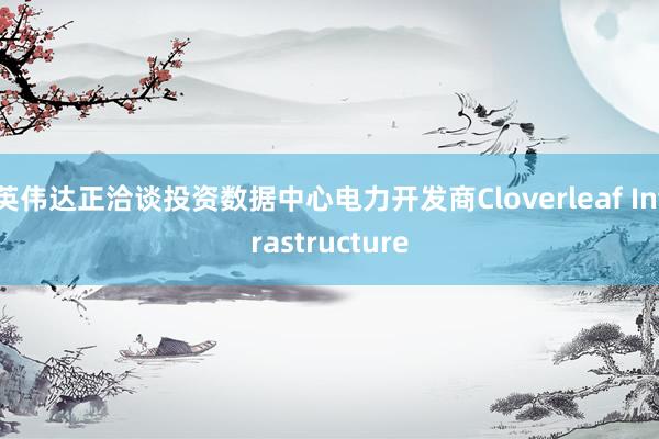 英伟达正洽谈投资数据中心电力开发商Cloverleaf Infrastructure